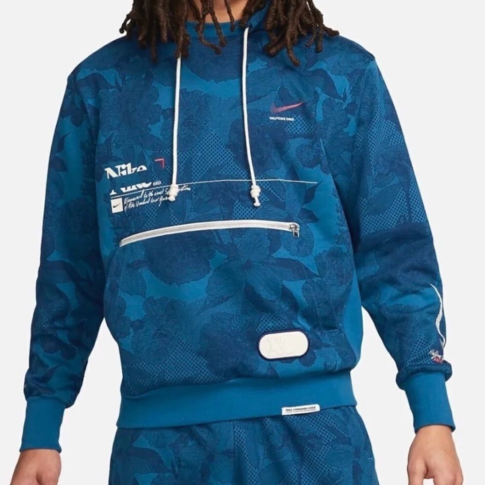 Nike Men's Dri-FIT Halftone Floratone Hoodie Standard Issue M